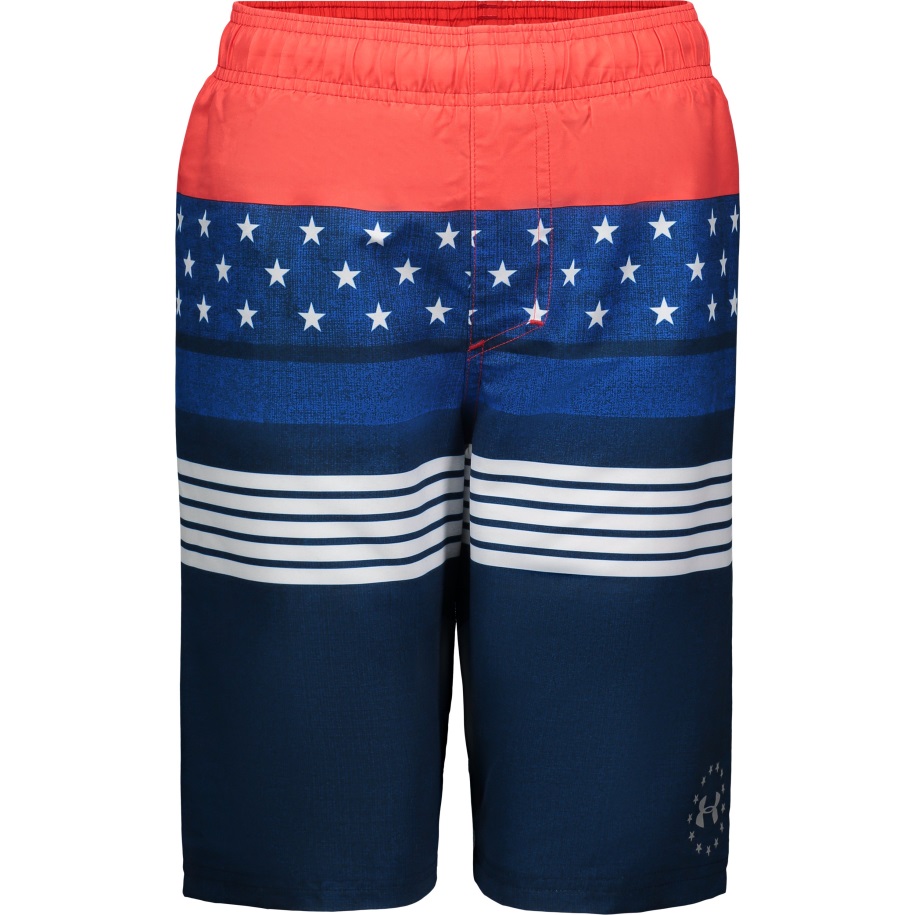 Akadémia/fehér Fiú Csillagok és Csíkos Röplabda Rövidnadrág Páncél Alatt Magyarország