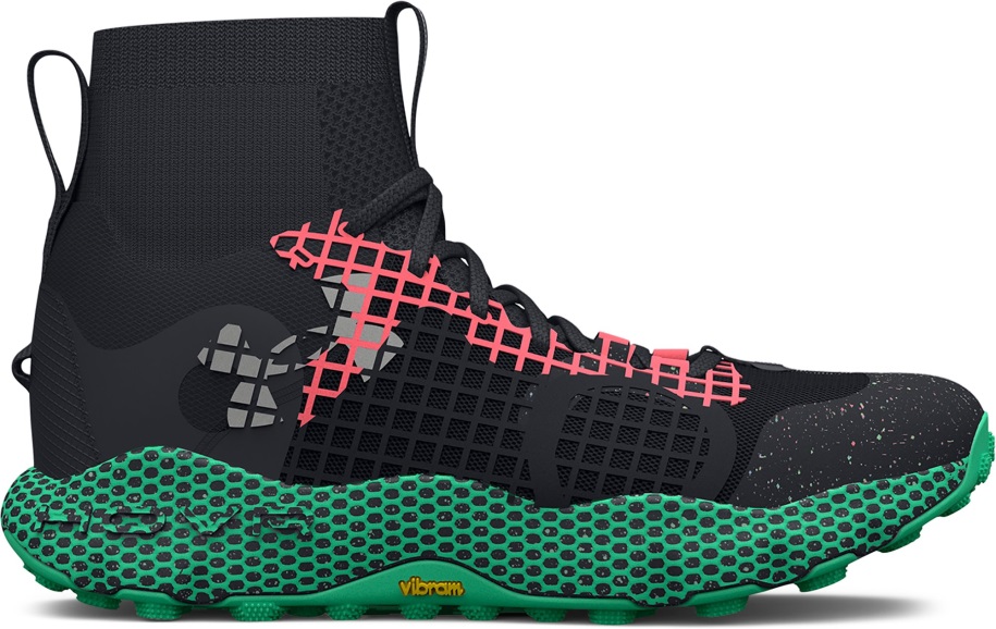 Fekete/gesztenyepiros Férfi Hovr Ridge Trek Trail Futócipő Páncélcipő Alatt