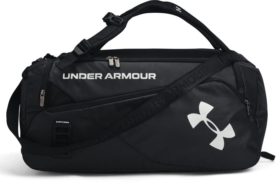 Fekete/metál Ezüst Unisex Tartalmaz Duo Md Hátizsák Duffle Under Armor Hungary