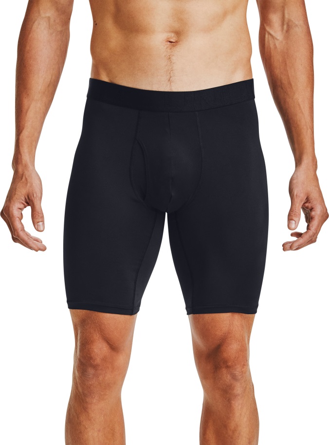 Fekete Under Armor Hungary Férfi Tech Mesh 9'' Boxerjock-2-es Kiszerelésben