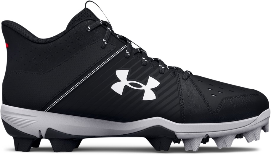 Fekete/fehér Páncél Alatti Cipő Fiúk Levezetése Mid Rm Jr. Baseball Stopli