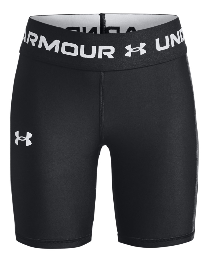 Fekete/fehér Underarmor Hungary Lányok Heatgear Kerékpáros Rövidnadrág