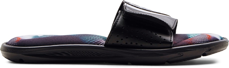 Fekete/fehér Páncél Alatti Cipő Férfi Ignite Vi Grafikus Pántos Slides