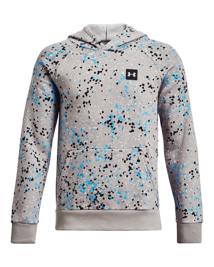 Fiú Rivális Polár Mintás Kapucnis ón/onix Fehér Páncél Alatti Magyarország