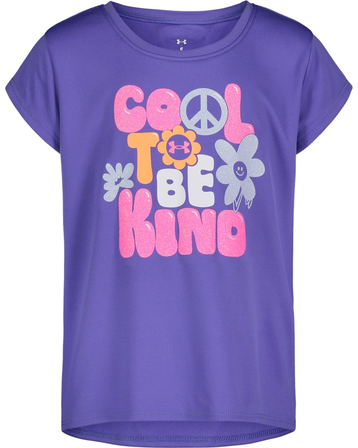 Briliáns Ibolya/rózsaszín Punk Lányok Iskola Előtti Menő, Kedvesnek Lenni Rövid Ujjú Póló Páncél Alatt Magyarország