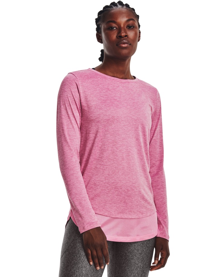 Flamingo/white Under Armor Hungary Női Tech Vent Hosszú Ujjú