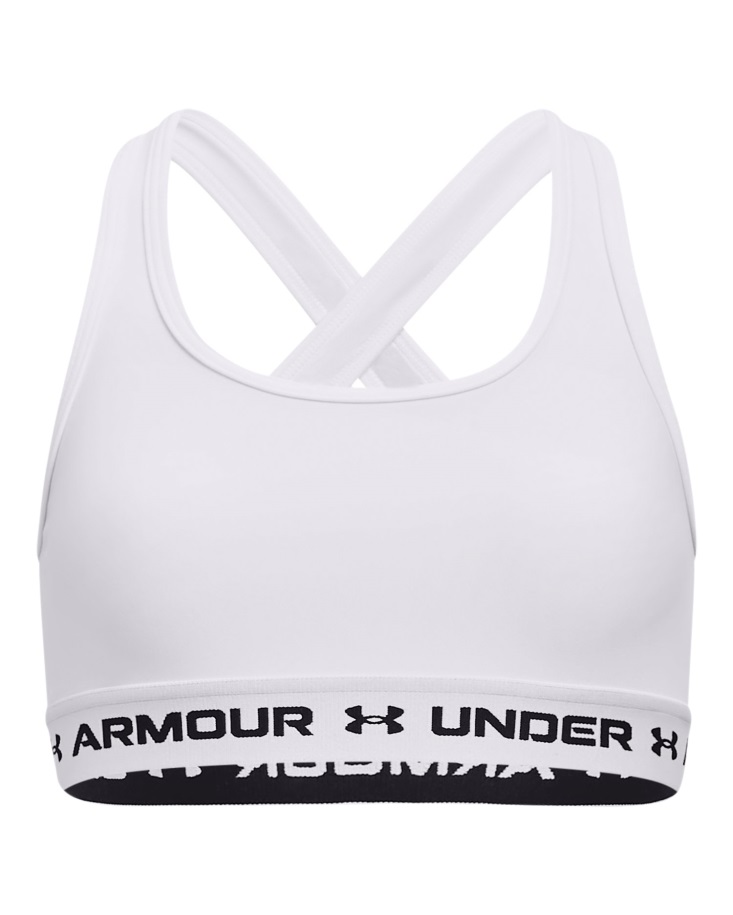 Lányok Crossback Sportmelltartó Páncél Alatt Hungary Fehér/fekete