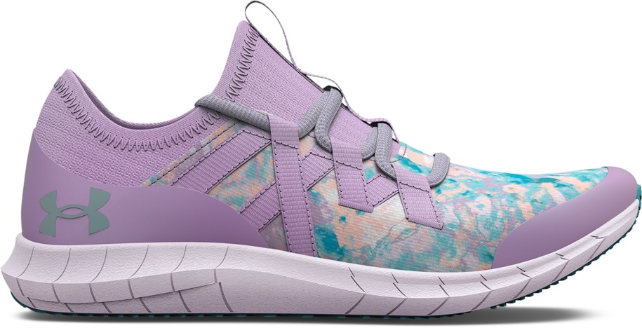 Lány Osztályos Infinity 3 Sky Futócipő Oktán/lila Jegyzet Páncél Alatti Cipő