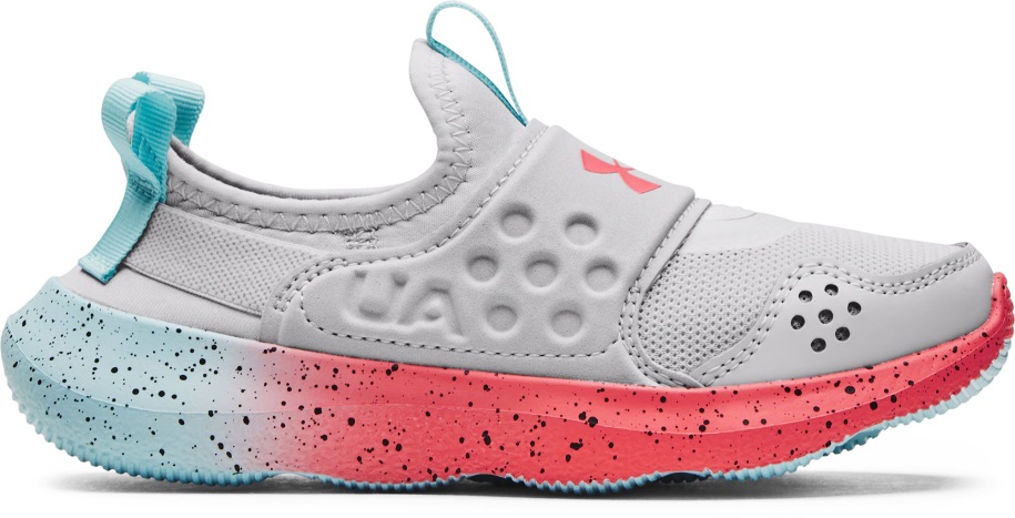 Halo Gray/brilliance Under Armor Cipő Lányok Iskola Előtti Runplay Fade Futócipők