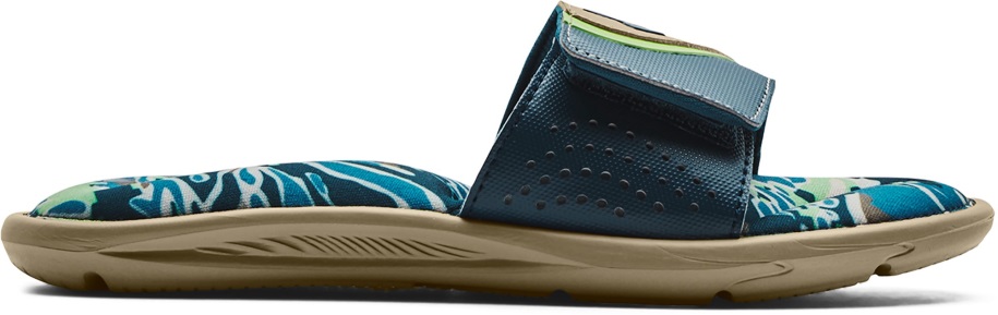 Khaki Alap/mélytengeri Páncél Alatti Cipő Fiúk Ignite Vi Grafikus Talpbetétes Slides