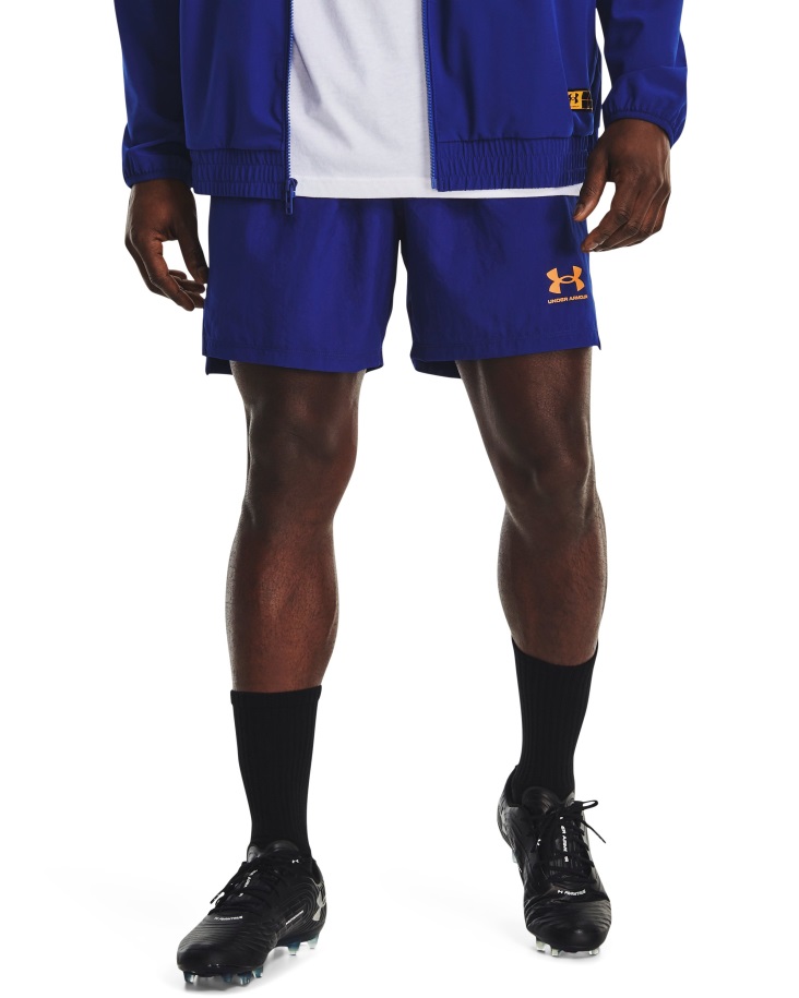 Férfi Accelerate Rövidnadrág Under Armor Hungary Bauhaus Blue/orange Shock