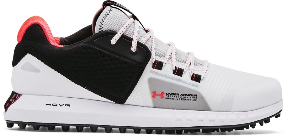 Férfi Hovr Forge Rc Tüske Nélküli Golfcipő Fehér/fekete Páncél Alatti Cipő