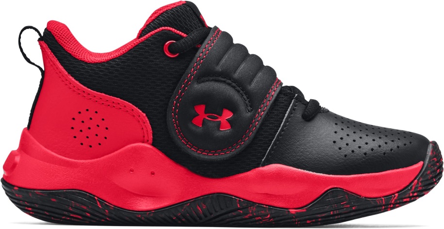 Iskola Előtti Zóna Bb Kosárlabda Cipő Páncél Alatti Cipő Fekete/piros