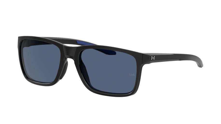 Fényes Fekete/kék Lencsés Unisex Hustle Napszemüveg Páncél Alatt Hungary