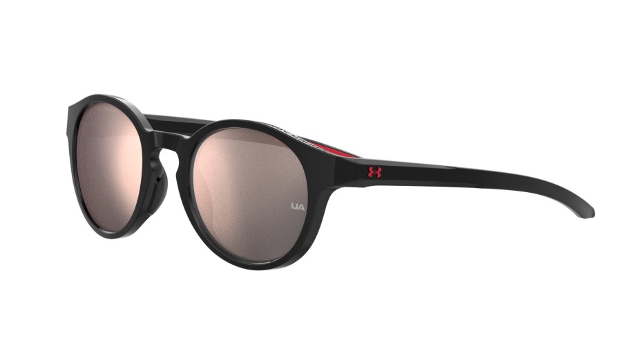 Fényes Fekete/rózsa Arany Tükör Páncél Alatt Hungary Unisex Végtelen Tükör Napszemüveg