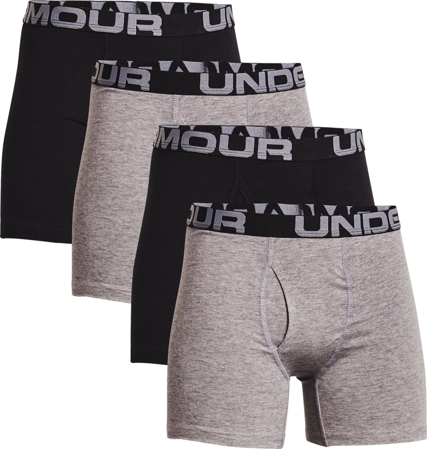 Páncél Alatt Magyar Fiú Pamut Boxerjock 4 Csomagos Mod Szürke Közepes Hanga/fekete