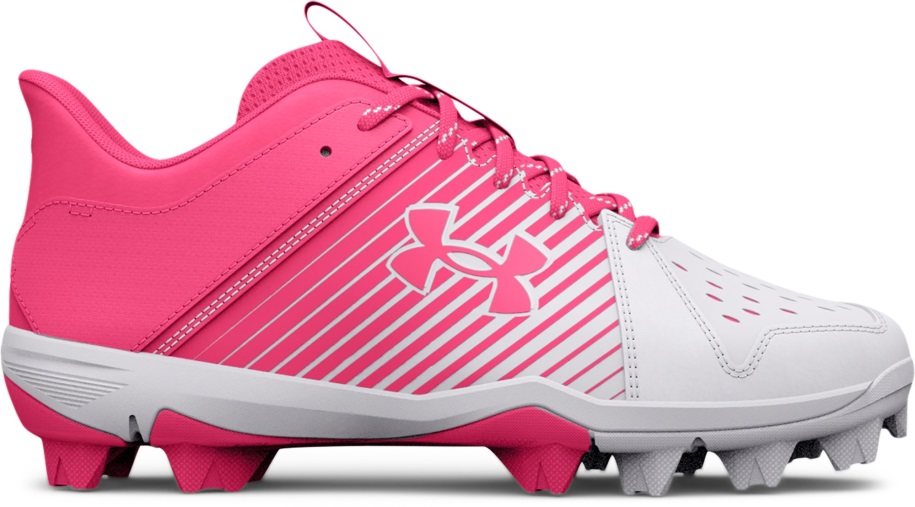 Páncél Alatti Cipő Fiúk Levezetése Alacsony Rm Ifj. Baseball Stopli Fehér/cerise