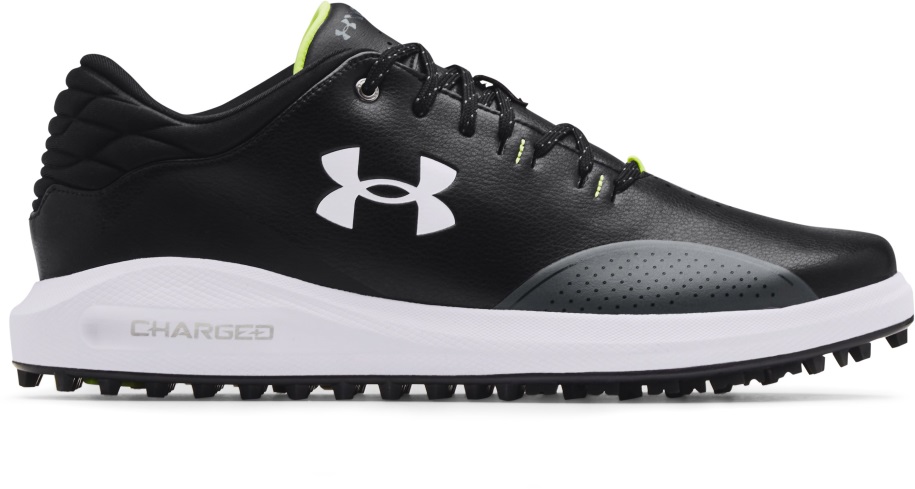 Páncél Alatti Cipő Férfi Draw Sport Tüske Nélküli Golfcipő Fekete/szürke