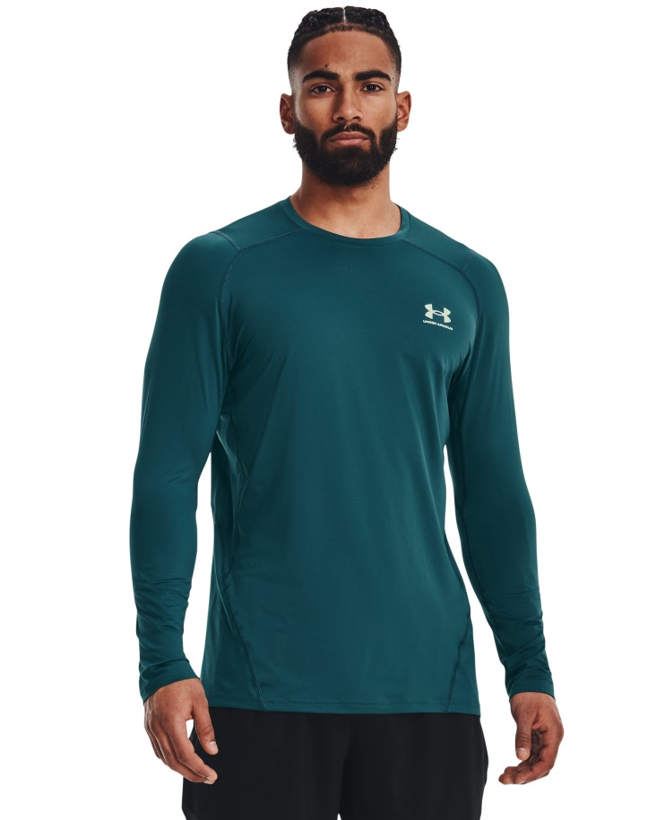 Páncél Alatti Hungary Férfi Melegítő, Hosszú Ujjú Turmalin Kékeszöld/illúziózöld