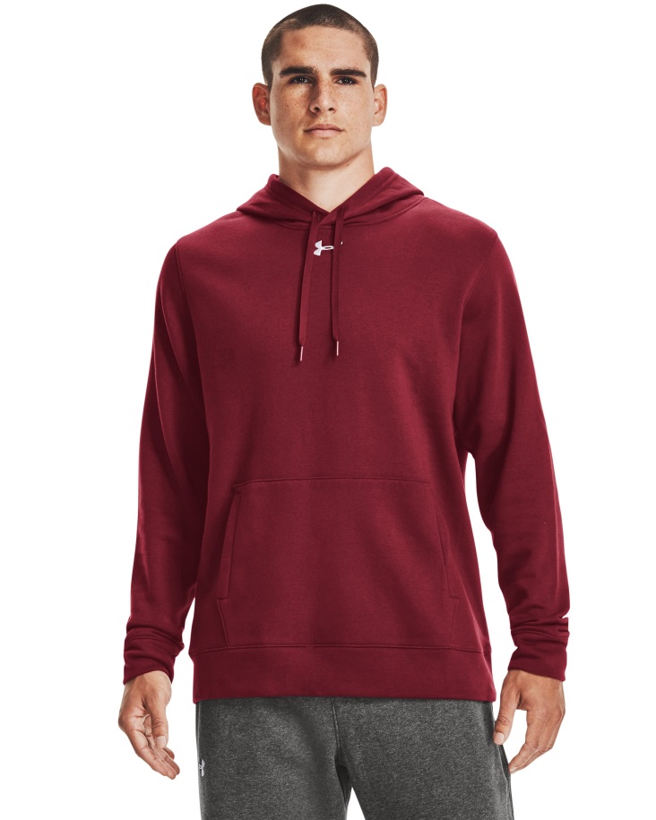 Páncél Alatt Hungary Férfi Hustle Polár Kapucnis Kapucnis Cardinal/fehér