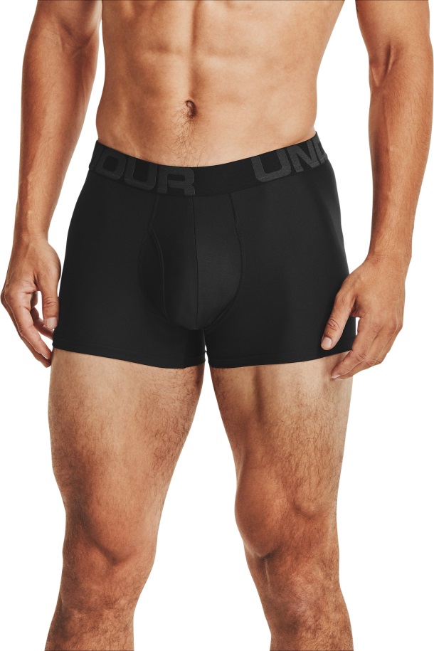 Under Armor Hungary Férfi Tech 3'' Boxerjock-2 Csomagos Fekete