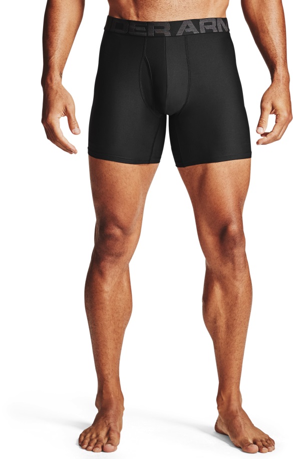 Under Armor Hungary Férfi Tech 6'' Boxerjock-2 Csomagos Fekete