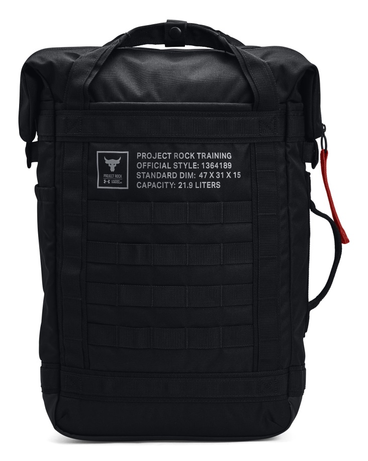 Under Armor Hungary Project Rock Box Duffle Hátizsák Fekete/szurokszürke