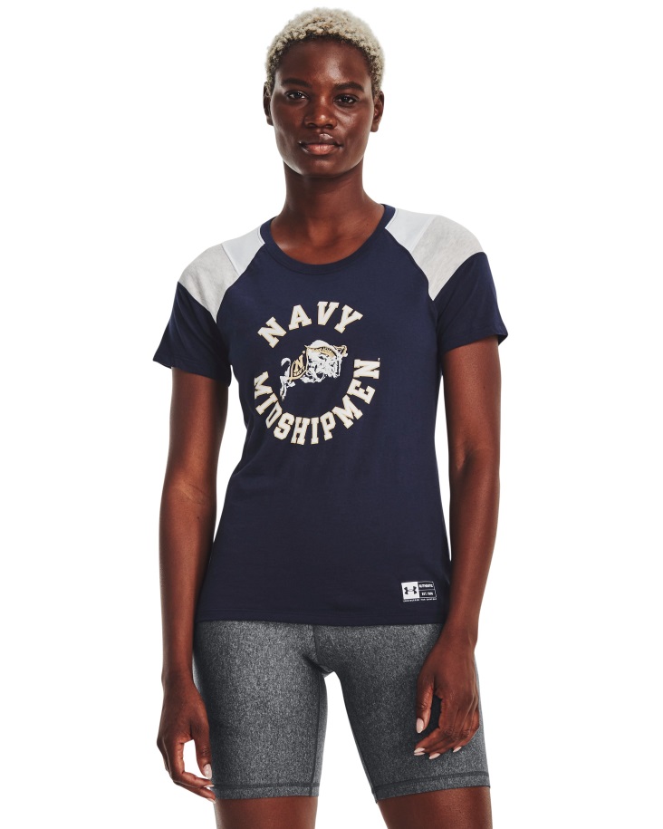 Páncél Alatt Magyarország Egyesült államok Haditengerészeti Akadémia Női Játéknap Főiskolai Rövid Ujjú