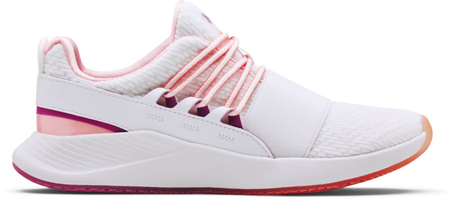 Páncél Alatti Cipő Fehér/mellow Narancssárga Női Feltöltött Lélegzetű Színváltás