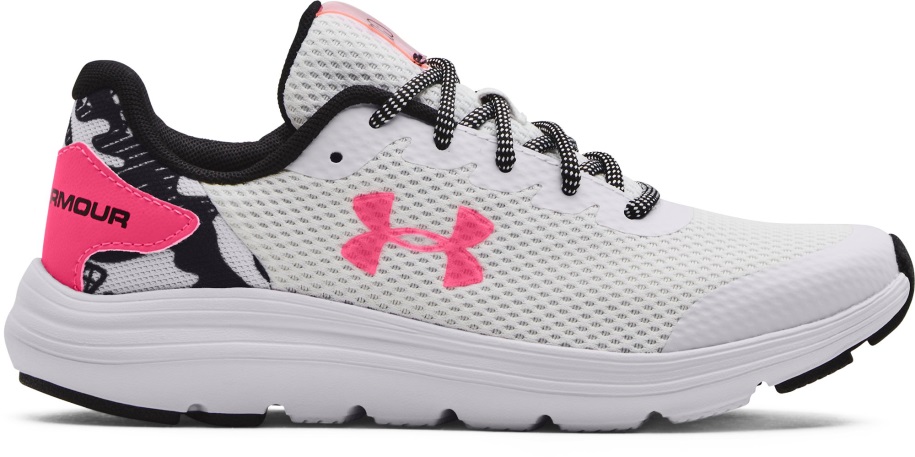 Fehér/cerise Páncél Alatti Cipő Leányiskolai Túlfeszültség 2 Colorshift Futócipő