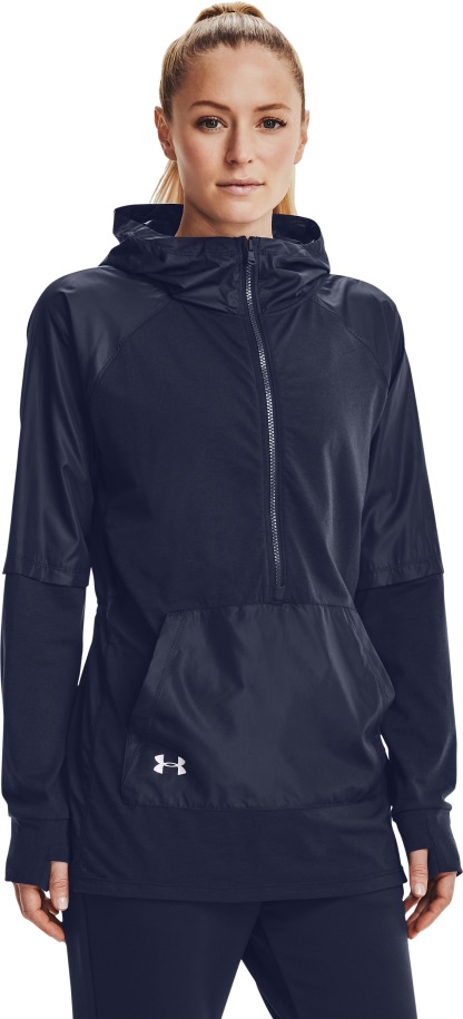 Női Cross Town Anorak Midnight Navy/metál Ezüst Páncél Alatt Magyarország