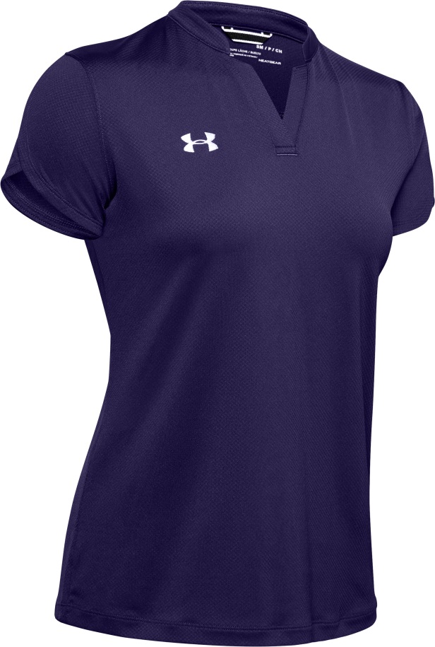 Női Teljesítmény Csapat Póló Páncél Alatt Magyarország Lila/fehér